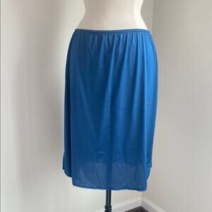 VINTAGE Lace Slip Skirt Womens Sz Medium Nylon